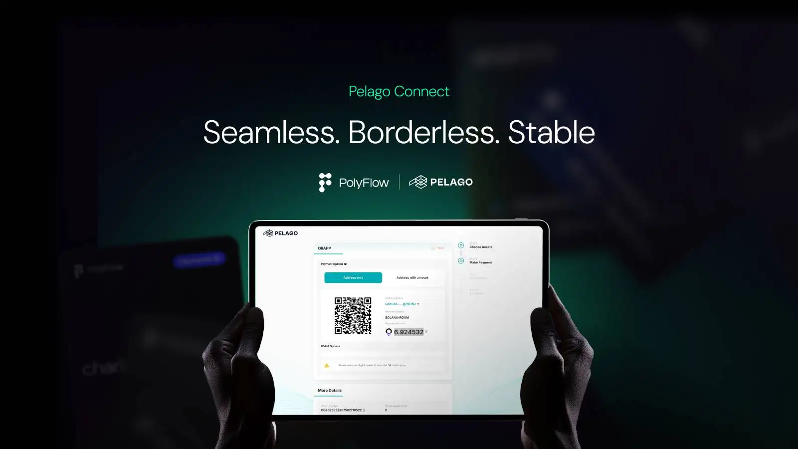 PolyFlow上线Pelago Connect稳定币支付网关 支持多链生态