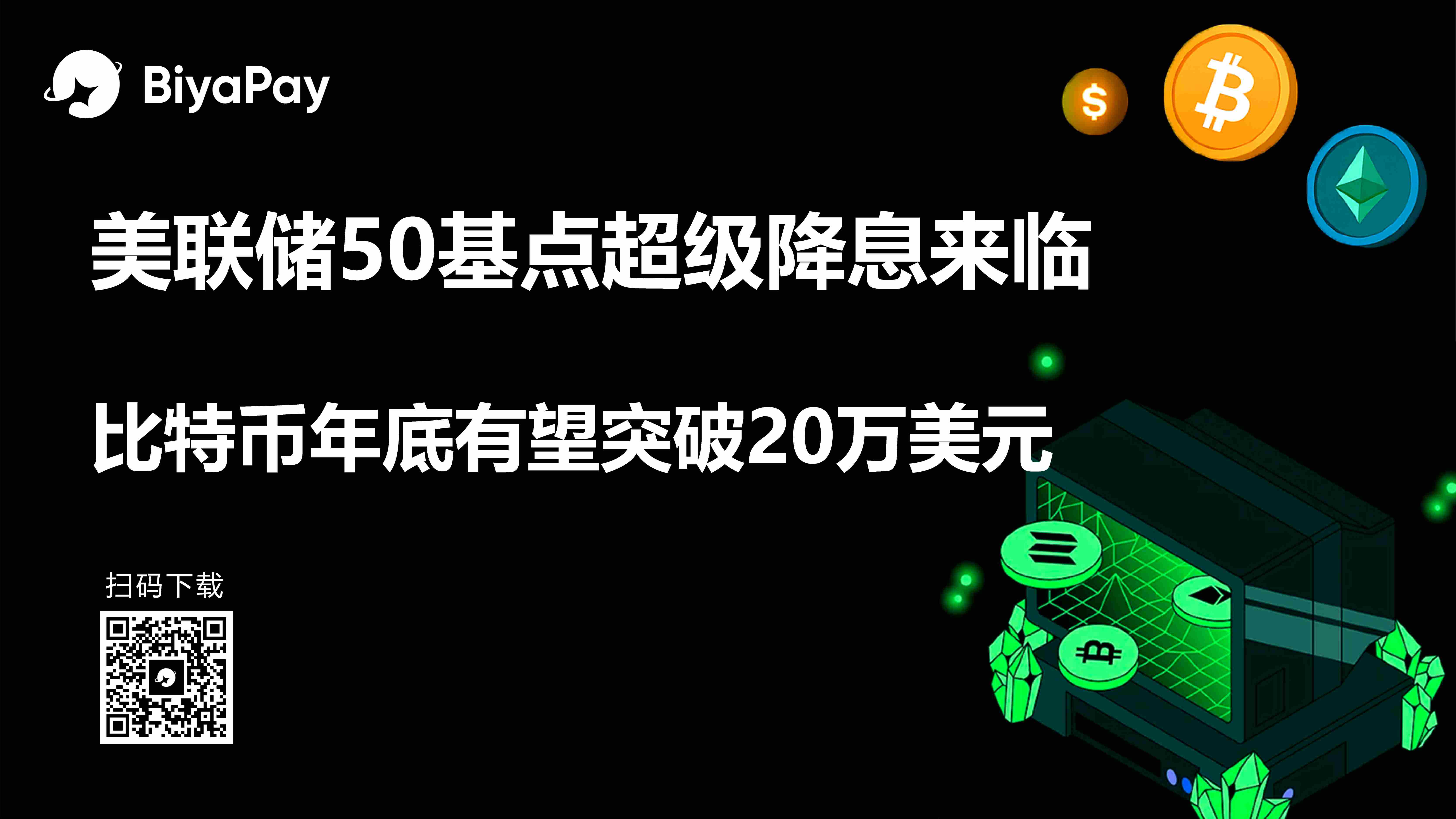 美联储降息预期升温，比特币年底或突破20万美元